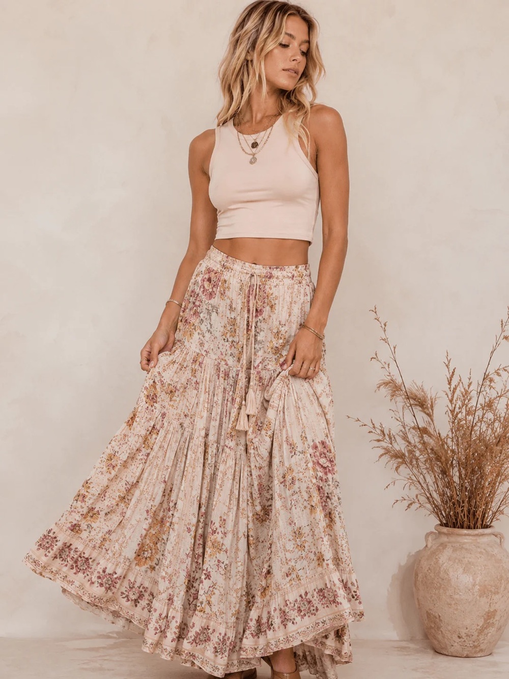 LILOU | Blush Tide Crop